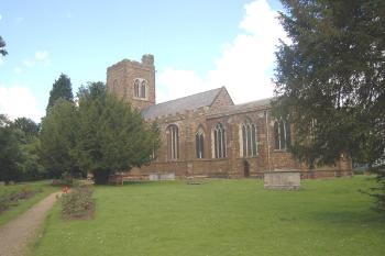 The church from the south-east July 2007